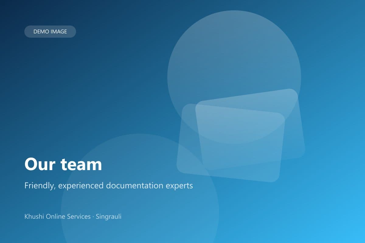 Our team — Friendly, experienced documentation experts